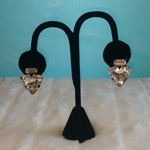 Chic rhinestone earrings